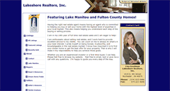 Desktop Screenshot of lakemanitouhomes.com